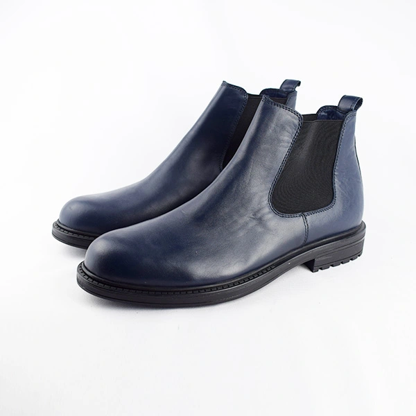 Bottine homme 270 bleu cuir pour homme ....    miniature